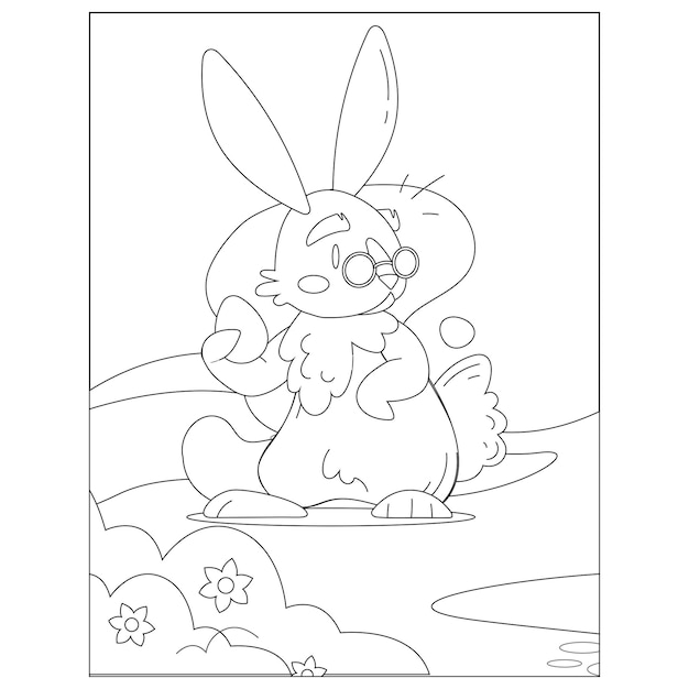 Easter coloring pages for kids