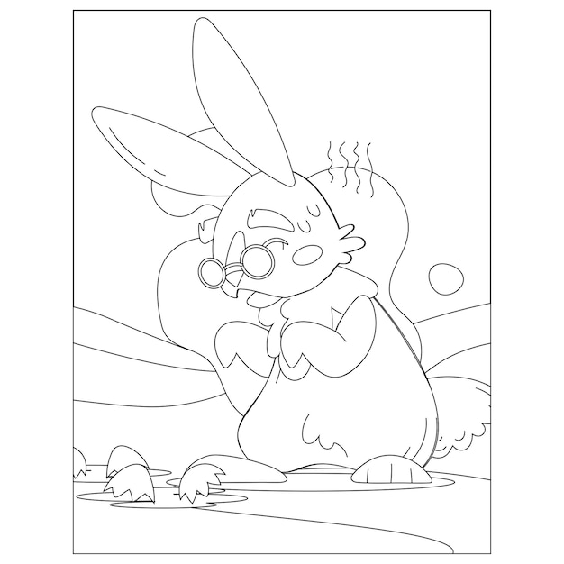 Easter coloring pages for kids