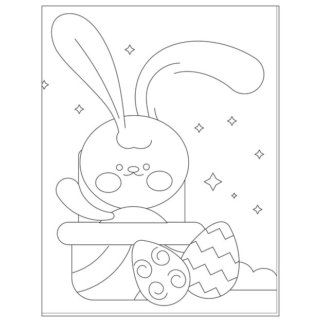 Easter coloring pages for kids