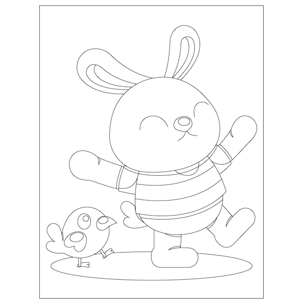 Easter coloring pages for kids