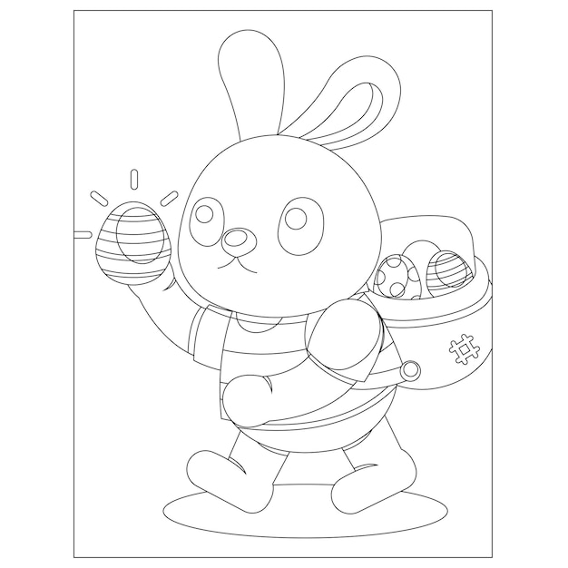 Easter coloring pages for kids