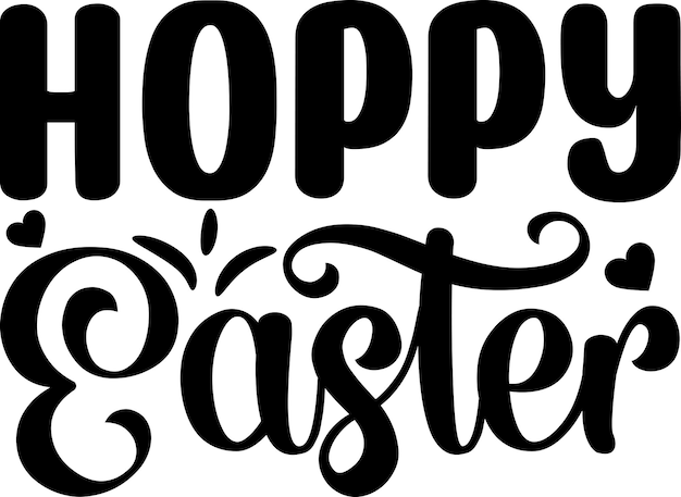 Vector easter craft svg design