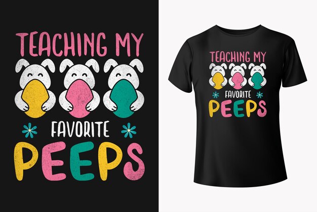 Easter Day Peeps Vector T shirt