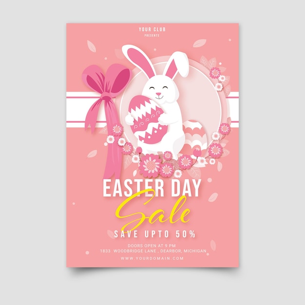 Easter day poster