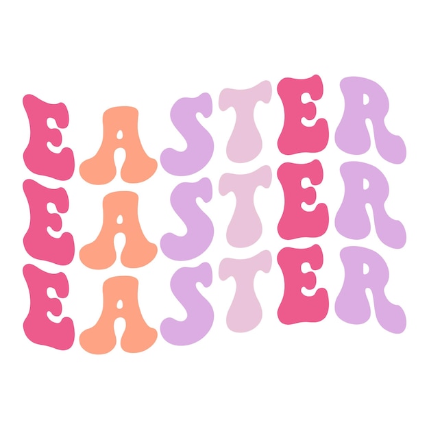 easter day retro svg design and digital download and commercial use