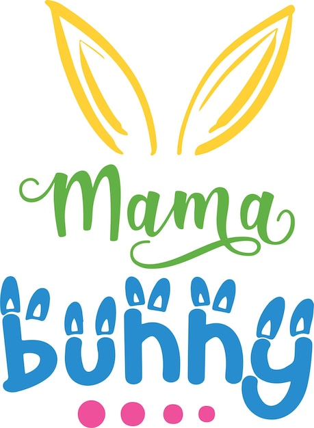 Easter Day Typography Design