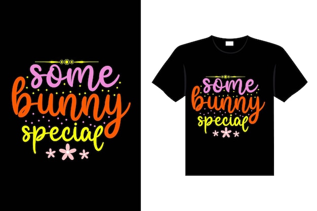 Easter day typography egg lettering tshirt design holiday greeting cute bunny vector art