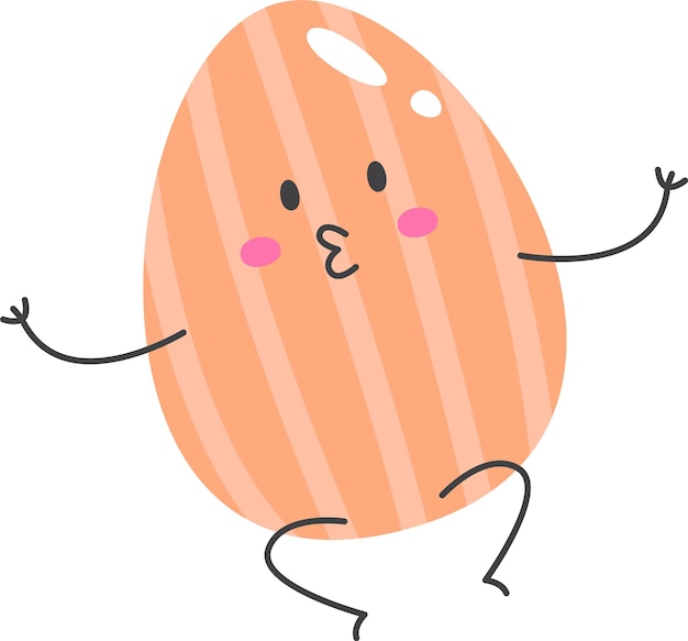 Easter Egg Character Dancing