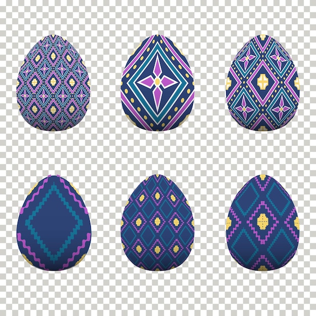 Дизайн коллекции пасхальных яиц