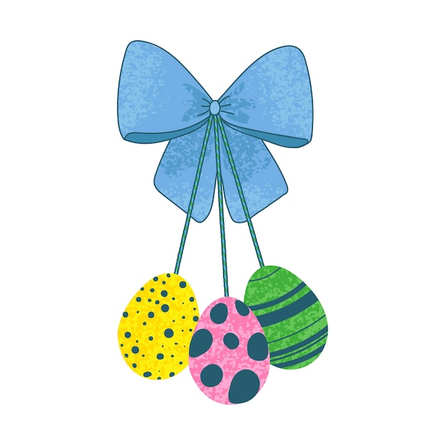 Vector easter egg decoration illustration