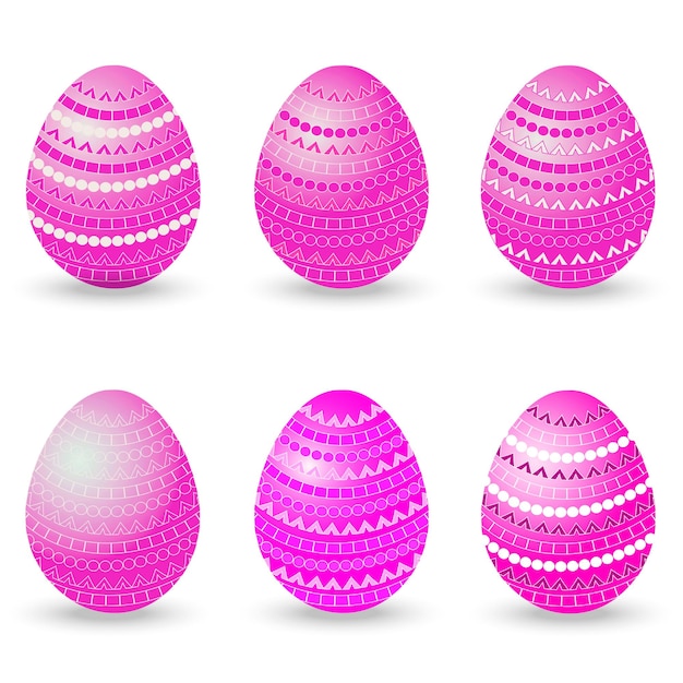 Vector easter egg decoration