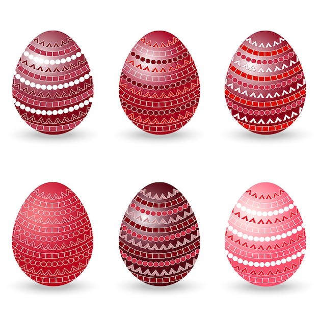 Vector easter egg decoration