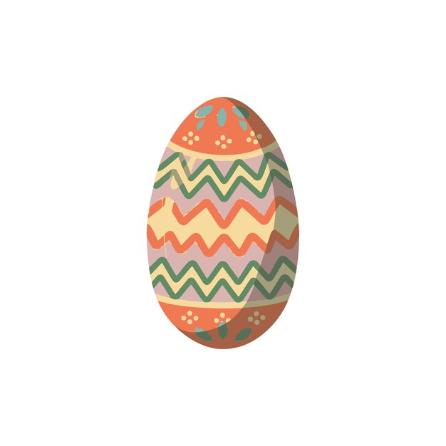 easter egg vector illustration