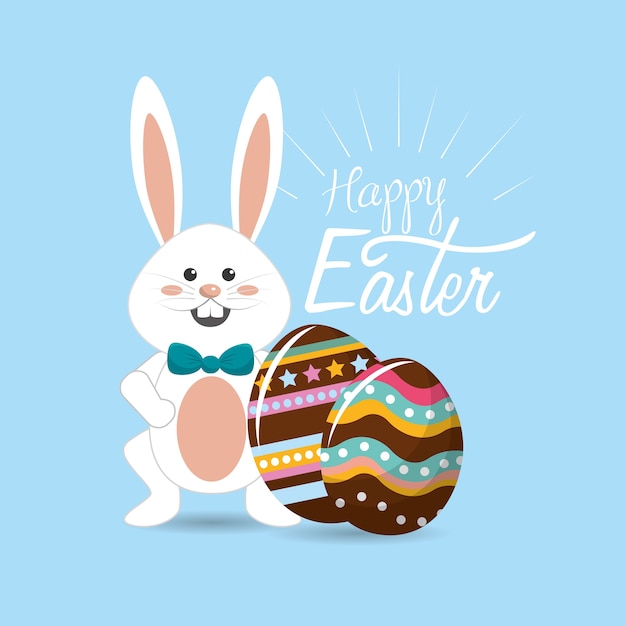 Easter eggs day icon