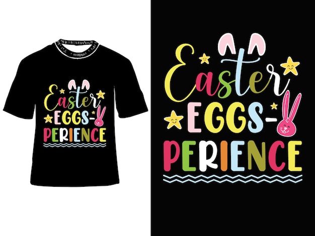 Easter eggs perseverance t - shirt that says easter on it