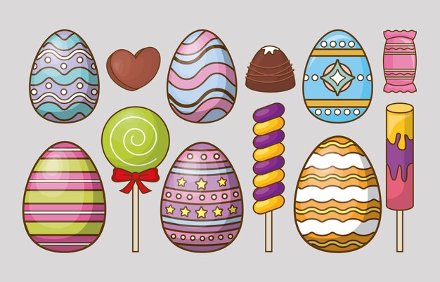 Easter eggs