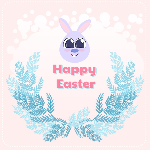 Easter laurel background