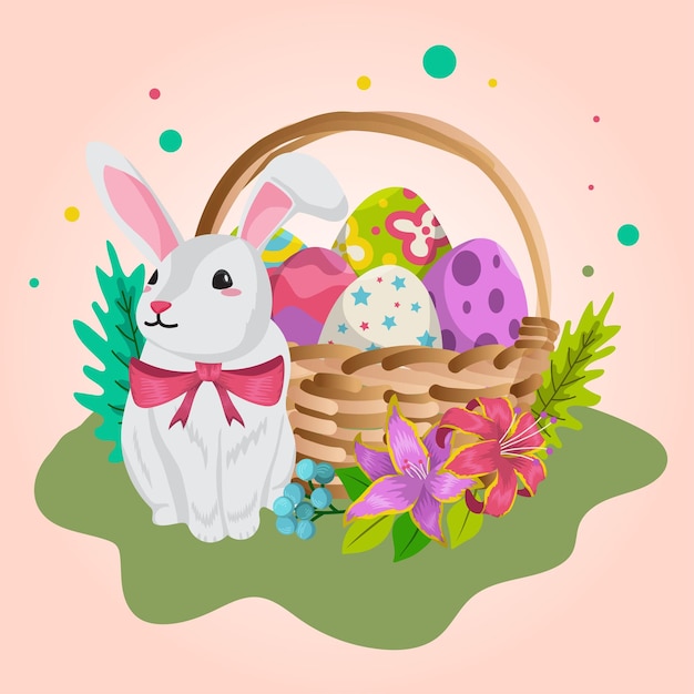 Easter Rabbit Illustration