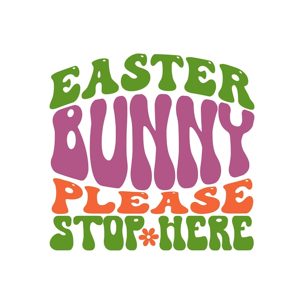 EASTER RETRO SVG DESIGN