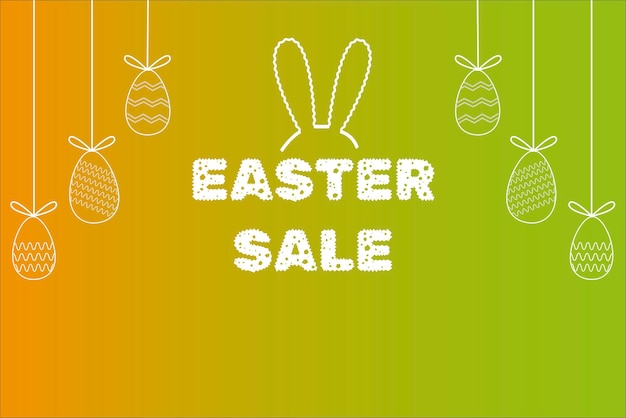 Vector easter sale