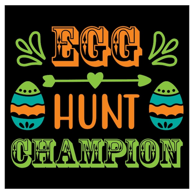 Vector easter svg design