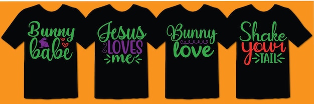 Vector easter svg t shirt design