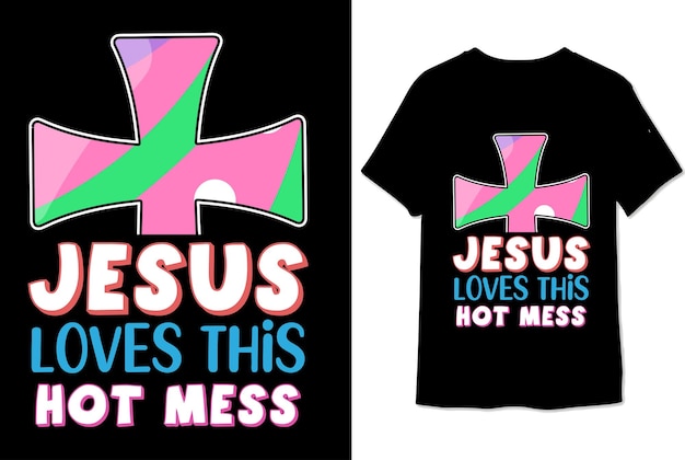 Vector easter t shirt design