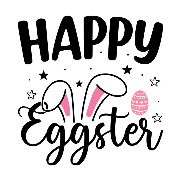 Easter Tshirt design Bunny Easter TShirt Happy Easter day T Shirt Easter tshirt design vector