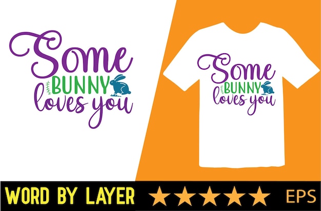 Easter vector t-shirt design