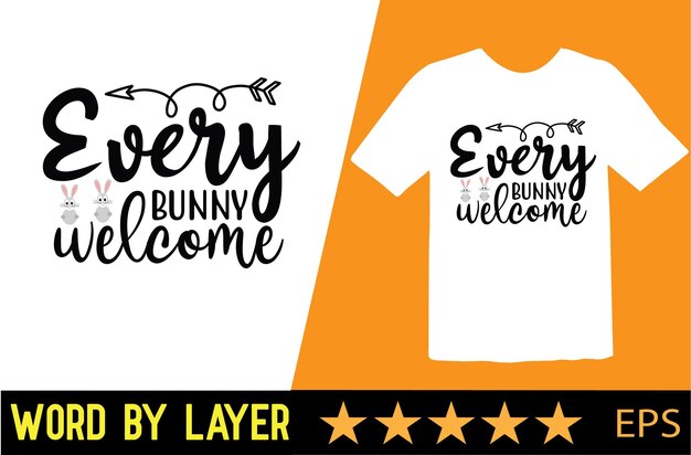 Easter vector t-shirt design