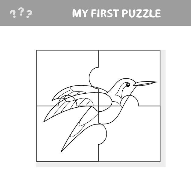 子供のための簡単な教育紙ゲーム。 Hummingbirdを使用したシンプルな子供向けアプリケーション