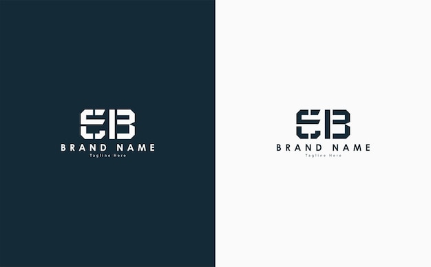 Premium Vector | Eb letters vector logo design