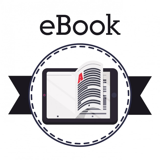 Ebook icon design