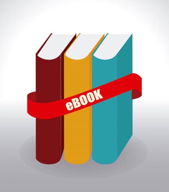 Vector ebook ontwerp