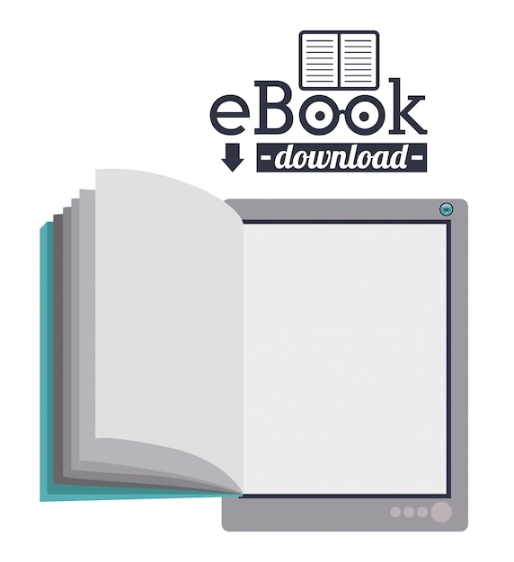 Vector ebook ontwerp