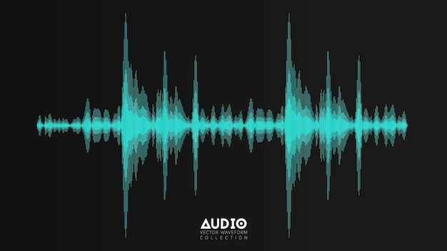 Echo audio wavefrom