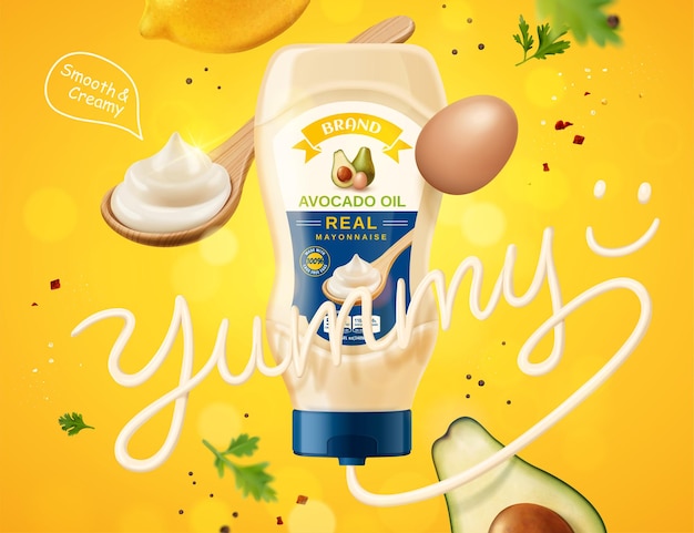 Echte mayonaise advertentie