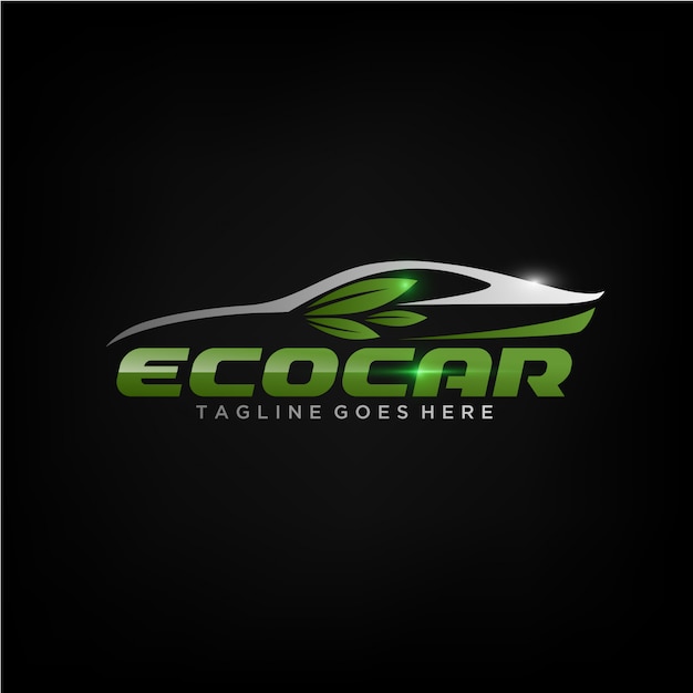 Eco Car Logo-ontwerp