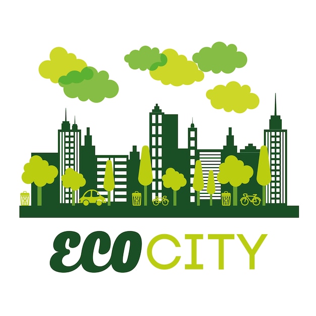 Eco city  concept