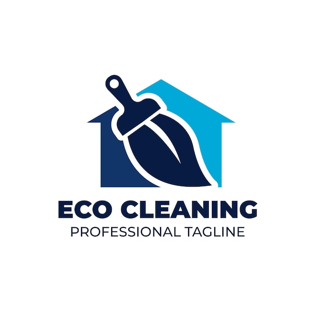 Eco cleaning logo