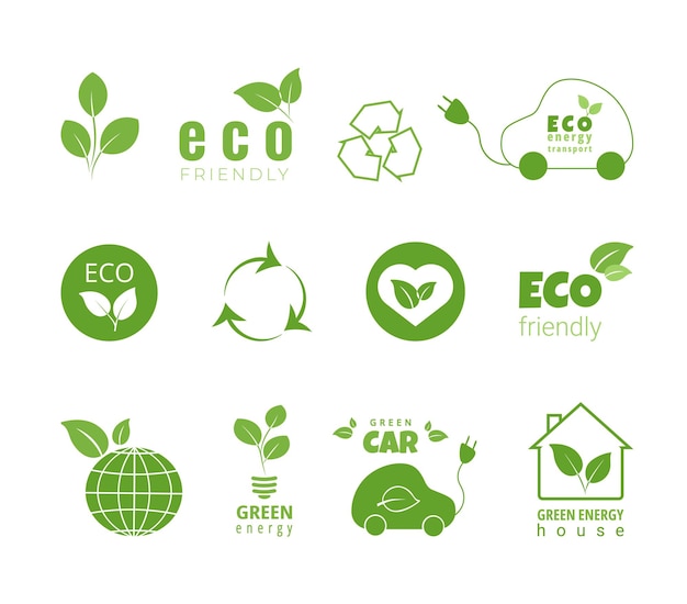 Eco friendly vector