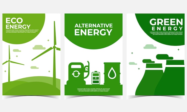 Eco green nature energia alternativa