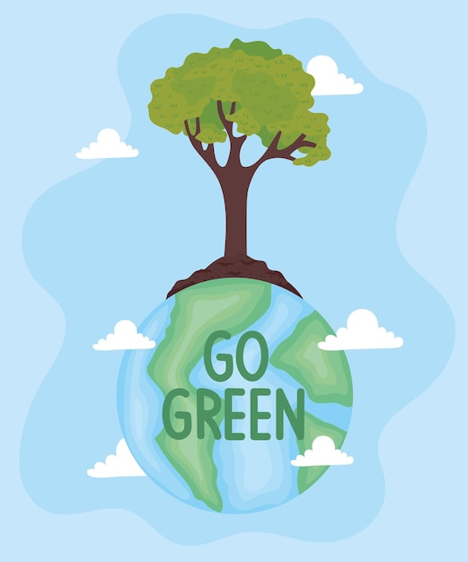 Eco groene planeet