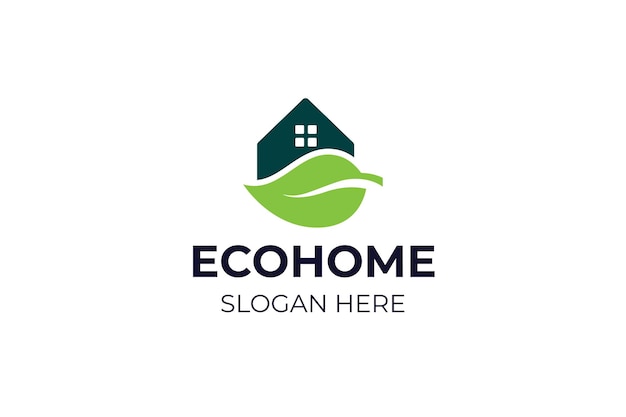 Eco Home-logo ontwerp