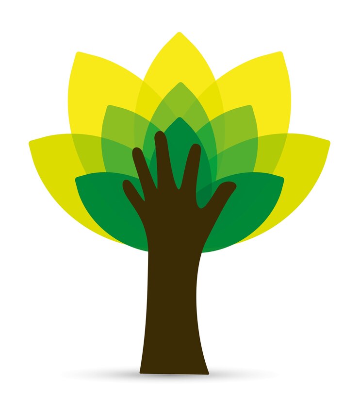 Vector eco icon design 
