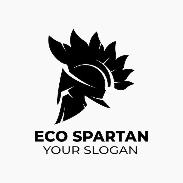 eco leaf spartan logo