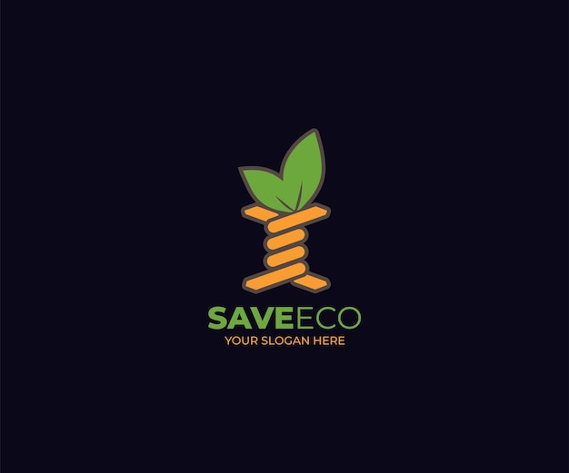 Eco-logo opslaan