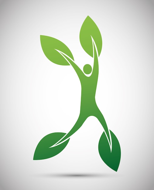 Eco pictogram ontwerp