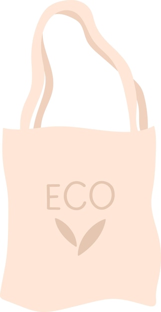 Vector eco products bag