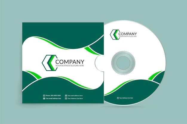 Eco tech property CD cover template